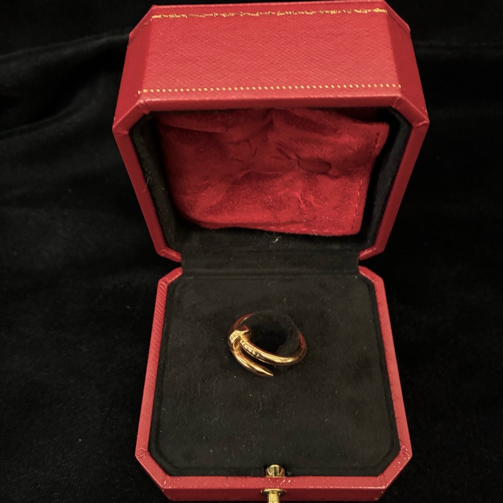 Cartier Juste Un Clou ring rose gold size 6.25 Cartier size 53
